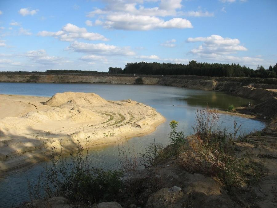 Wręcza - kopalnia piasku i żwiru