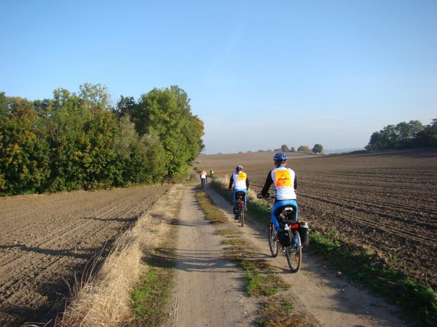 Żuławy Wkoło . Dzień drugi - MARATON 10