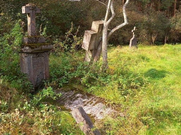 Cmentarz olęderski, Famułki Łazowskie