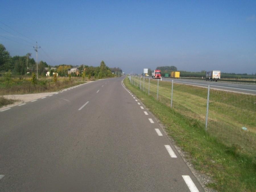 droga wzdłuż S7