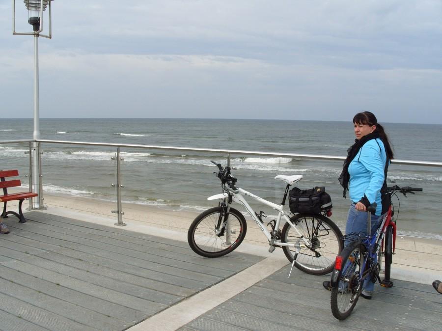 Taras widokowy między Grzybowem a Kołobrzegiem.