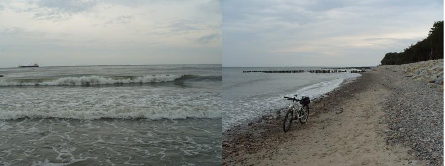 Koniec Kołobrzegu czyli deptaka to i ludzi zero i tak ma być ;)