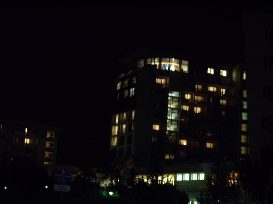 A to już nocny Kołobrzeg i hotel Arka Mega. Wszyscy w hotelach tylko Feniks nocą kręci ;).