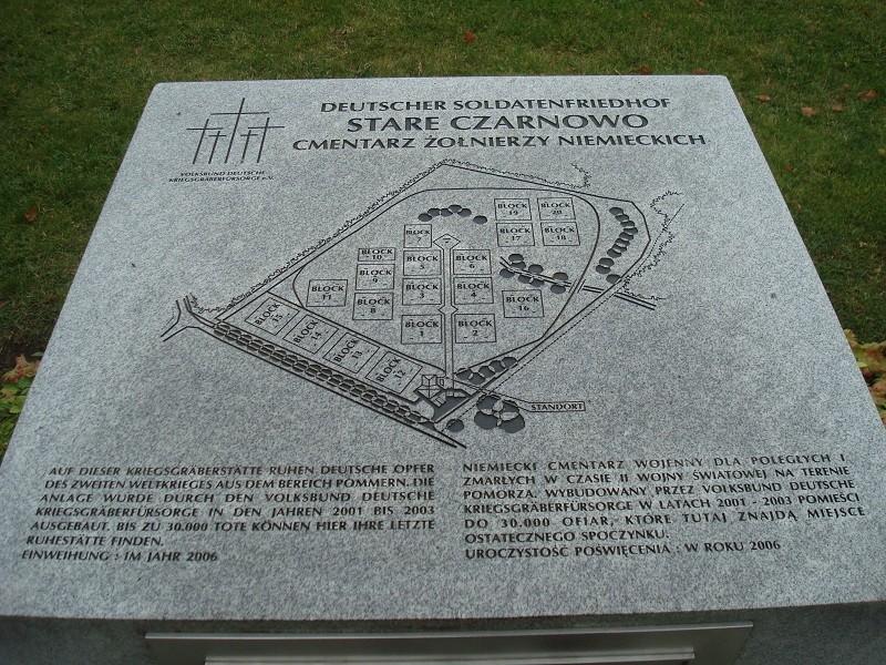 Neumark /Stare Czarnowo - Niemiecki Cmentarz Wojenny.
