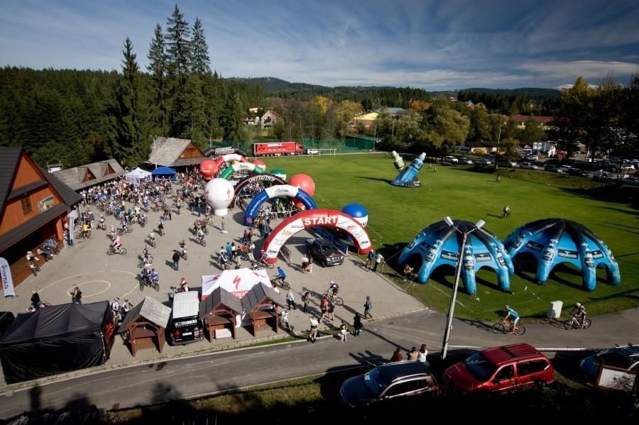Miasteczko MTB PAWERADE ISTEBNA