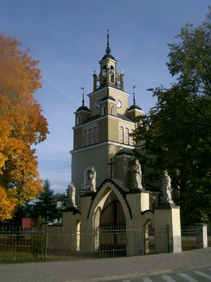 kościół w Białobrzegach