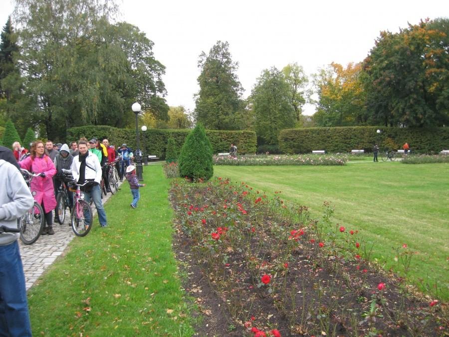 Rowerowa wycieczka park Matejki