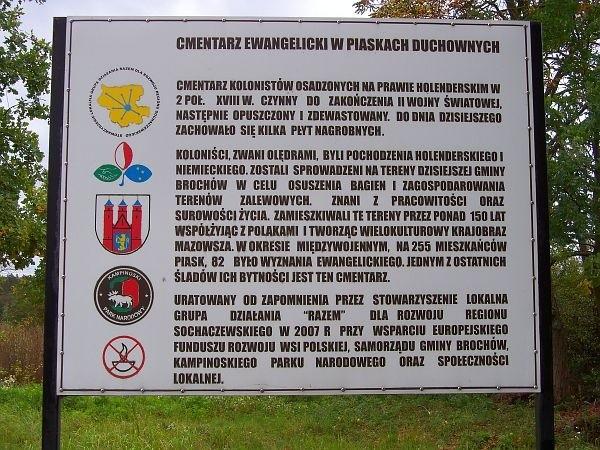 Cmentarz w Piaskach Duchownych