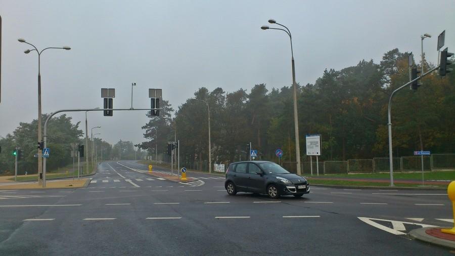 Mgły na Kaznowskiego.Gościńczyk
