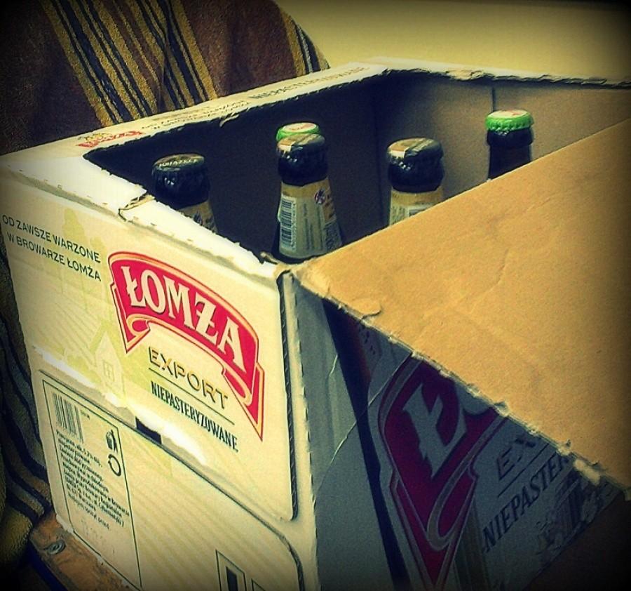 Łomża nie zachwyca, ale przyszła z kolegami....