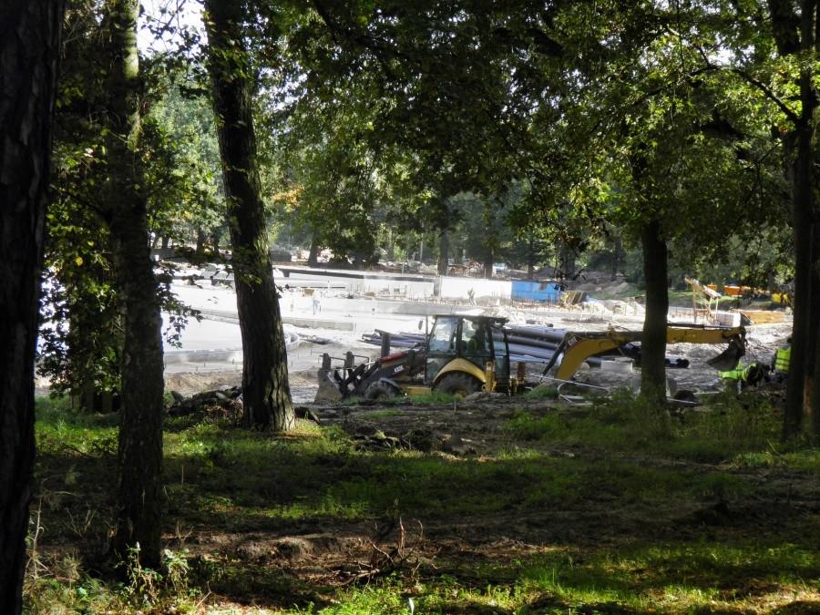 Gruntowna przebudowa kąpieliska Arkonka trwa - stan na dzień 8 października 12 r.
