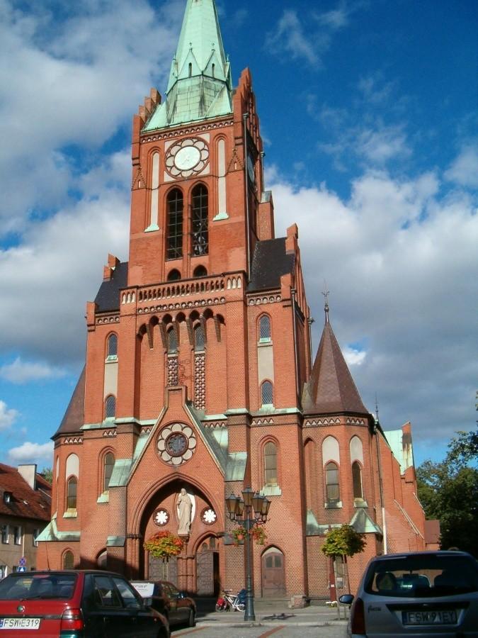 Świebodzin - Kościół Najświętszej Maryi Panny Królowej Polski.