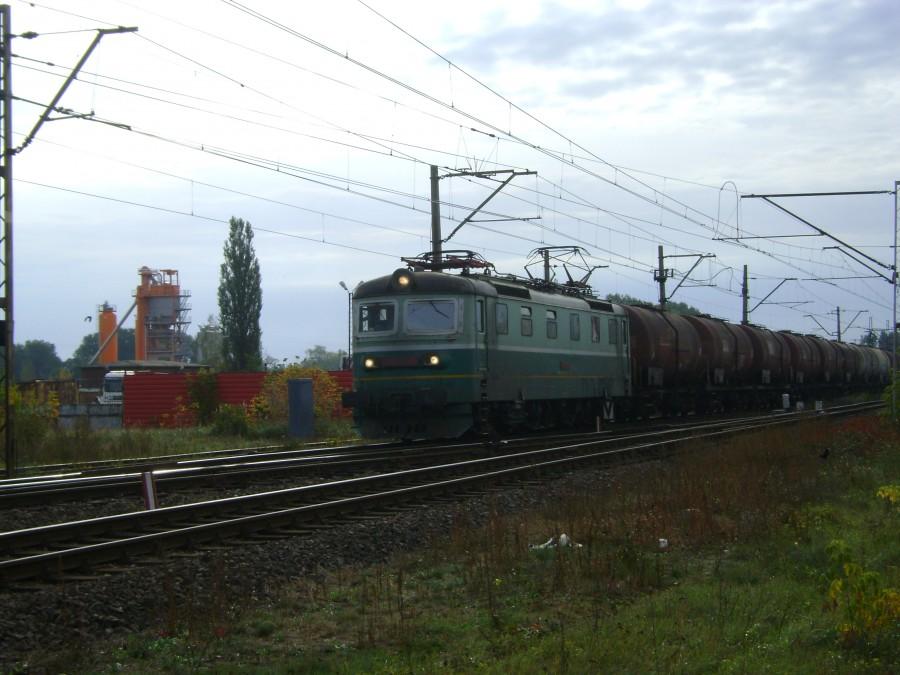 Lokomotywa 182-155 CTL Logistic wjeżdża do Tomaszowa Mazowieckiego