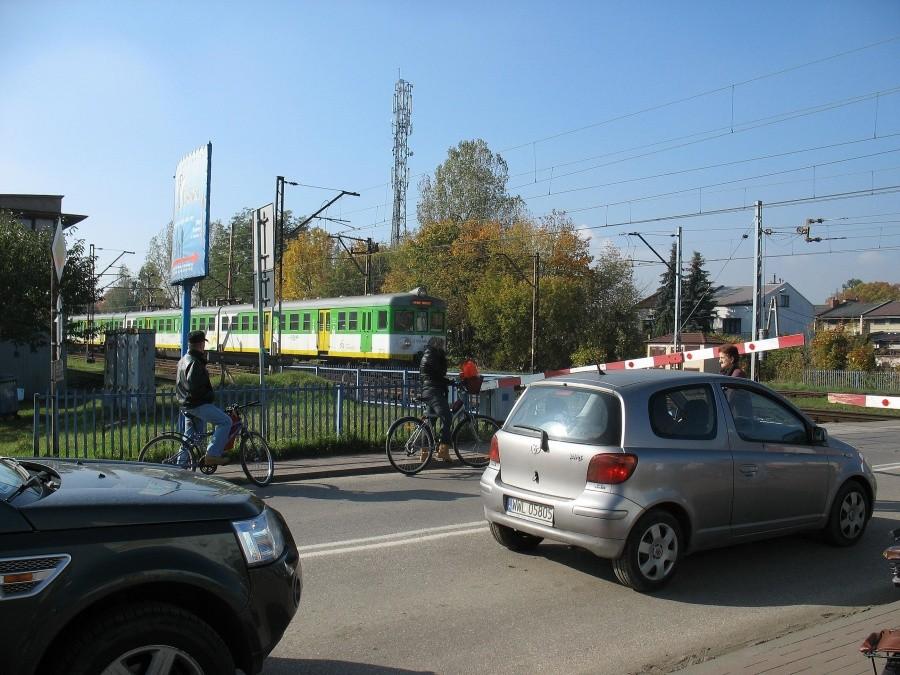 Zielonka - przejazd kolejowy