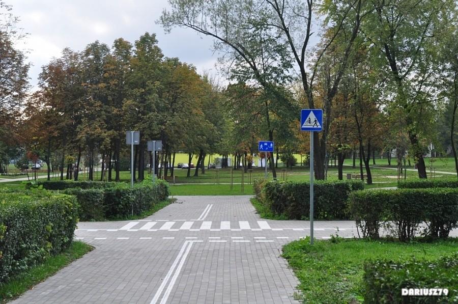 Będzin - Miasteczko Ruchu Drogowego w parku na Dolnej Syberce