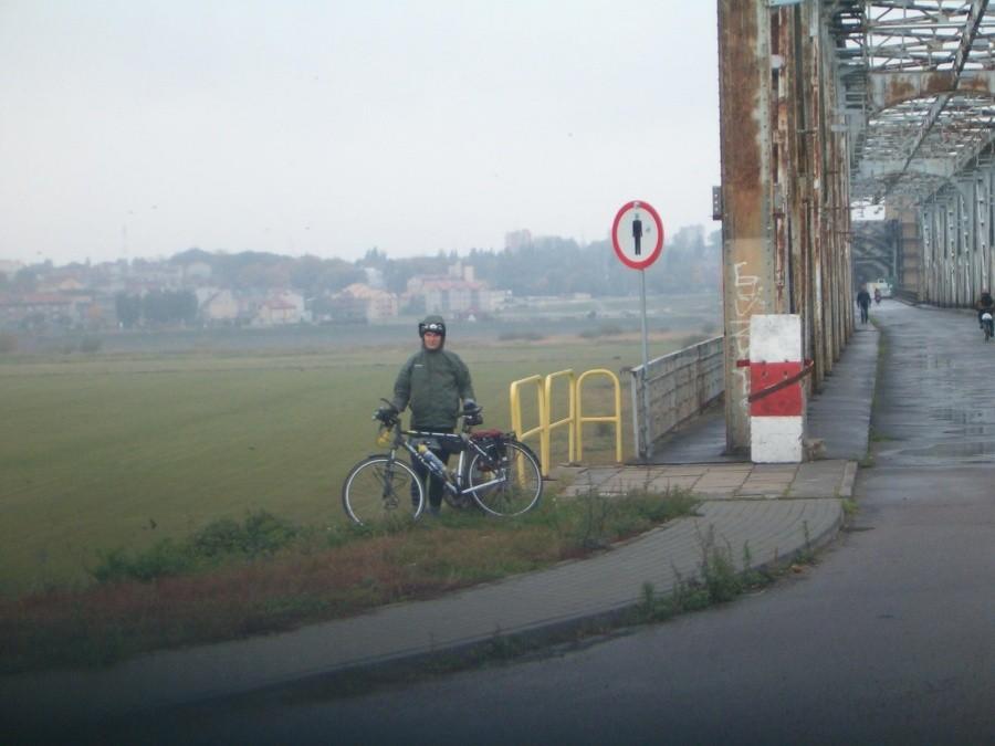Za mostem drogowym Lisewskim.