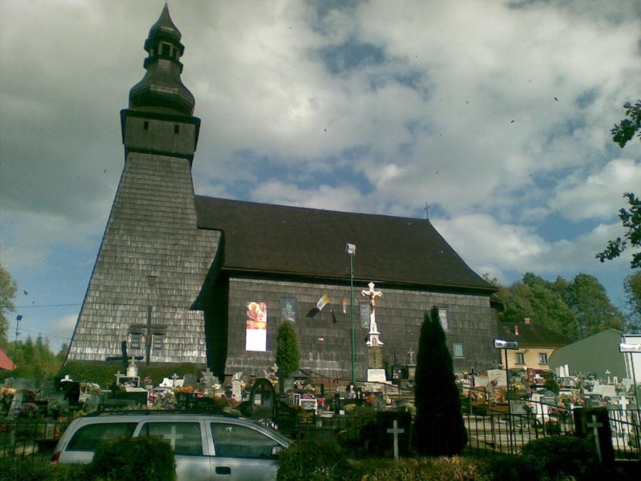 Drewniany kościół św. Michała Archanioła w Kończycach Wielkich