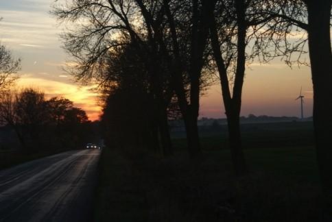 na drodze Tomaszów-Chorzęcin