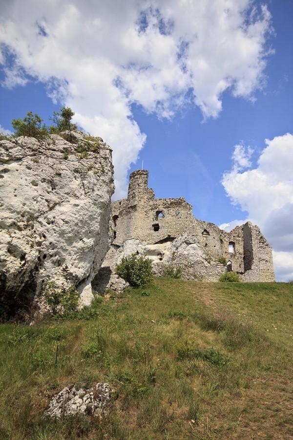 Mirów, ruiny.