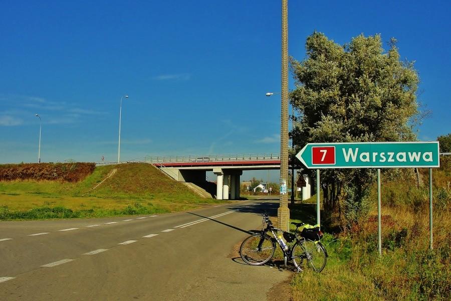 W drodze nad morze.