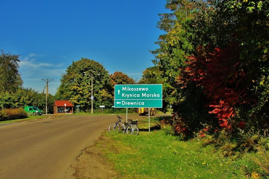 W drodze nad morze.