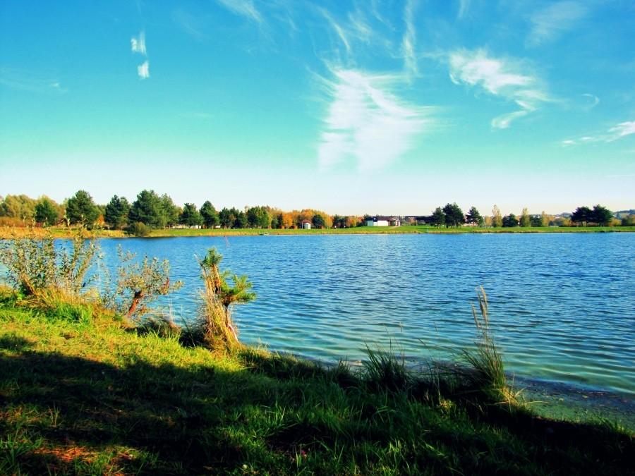 Hlucin . Ośrodek , kąpielisko tu jeszcze nie bylem.