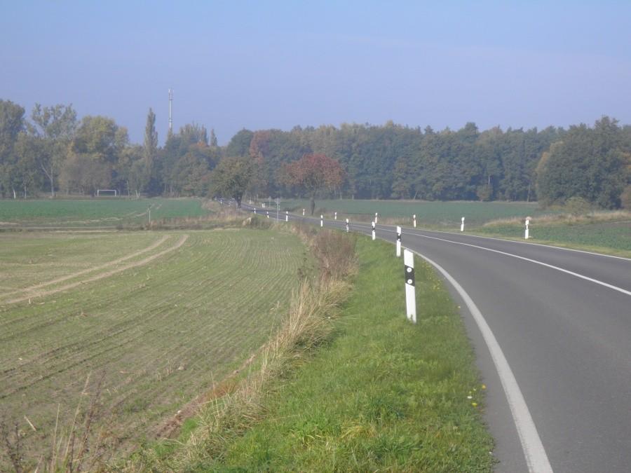 Wczoraj było zdjęcie z trasy Ladenthin - Schwennenz a dziś ciąg dalszy czyli do Grambow.