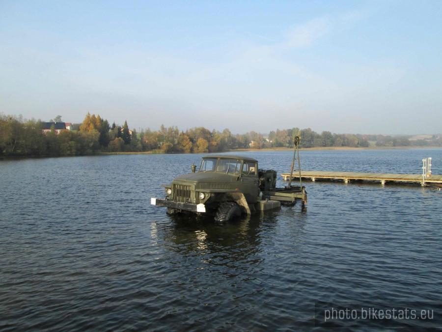 Sprzęt potrzebny do budowy pomostu w Garczu