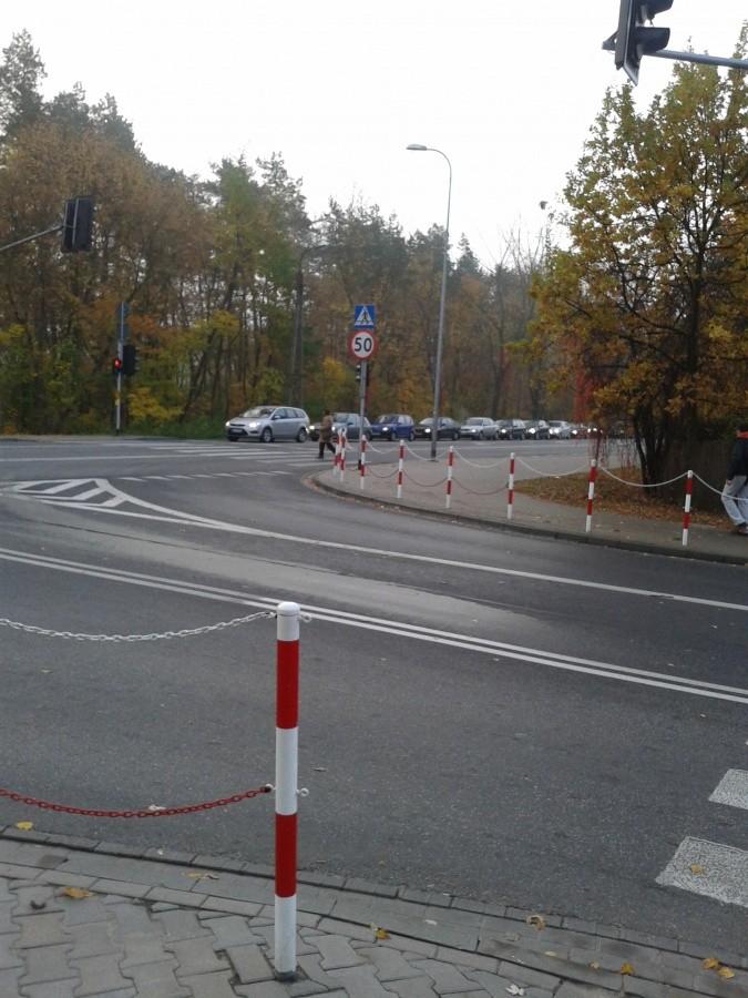 Korek na Kaliskiego w niedzielę rano to wynik źle ustawionych świateł