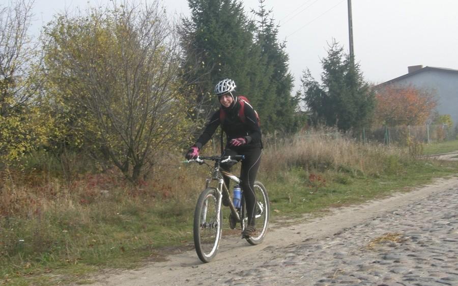 Iga na całej trasie nieźle dawała radę !