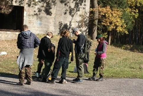 na drugim punkcie kontrolnym - Bunkry w Jeleniu