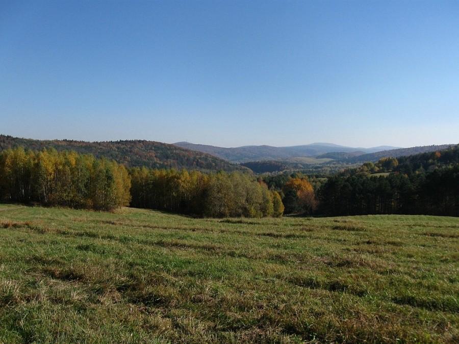 Widoki pezd Olchowcem.