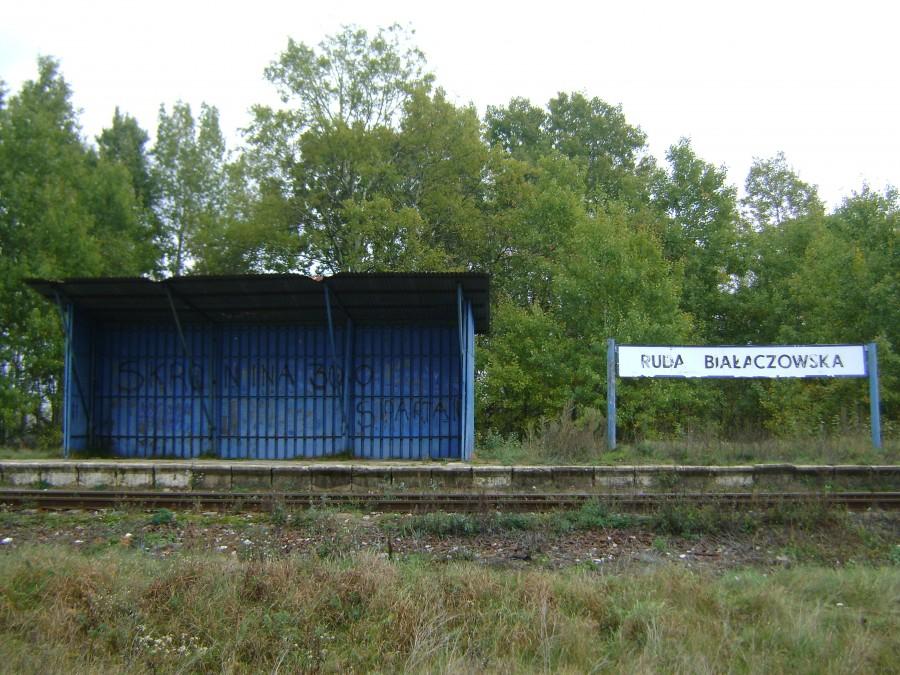 Przystanek kolejowy Ruda Białaczowska