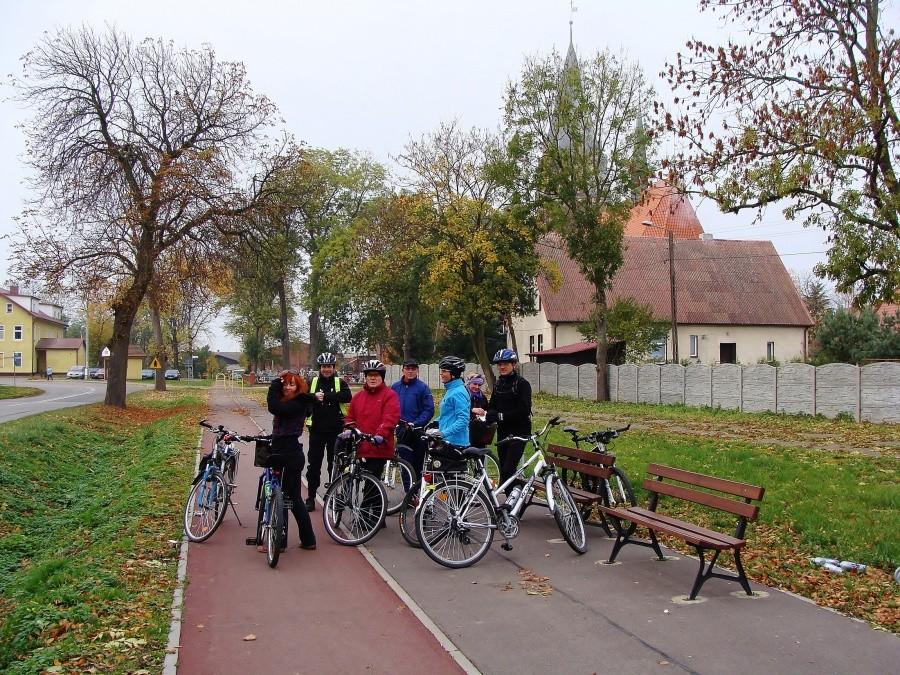 Ekipa na trasie wycieczki.