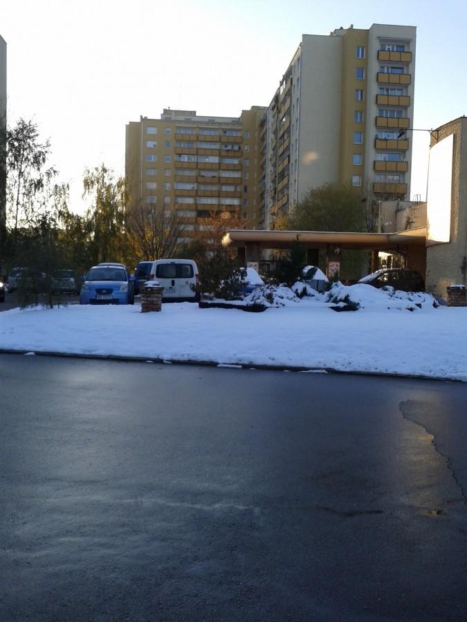 To jeszcze nie zima, tylko śnieg...