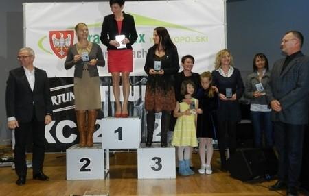 Gala Rowerowa w Murowanej Goślinie.Żona Marcina Asia z dziewczynami.