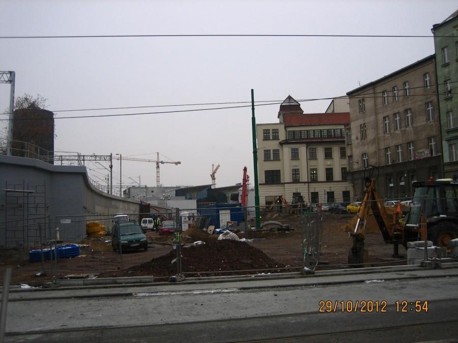 centrum Katowic w remoncie