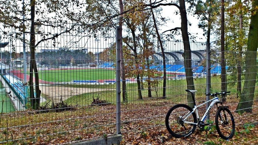 Z tyłu stadionu