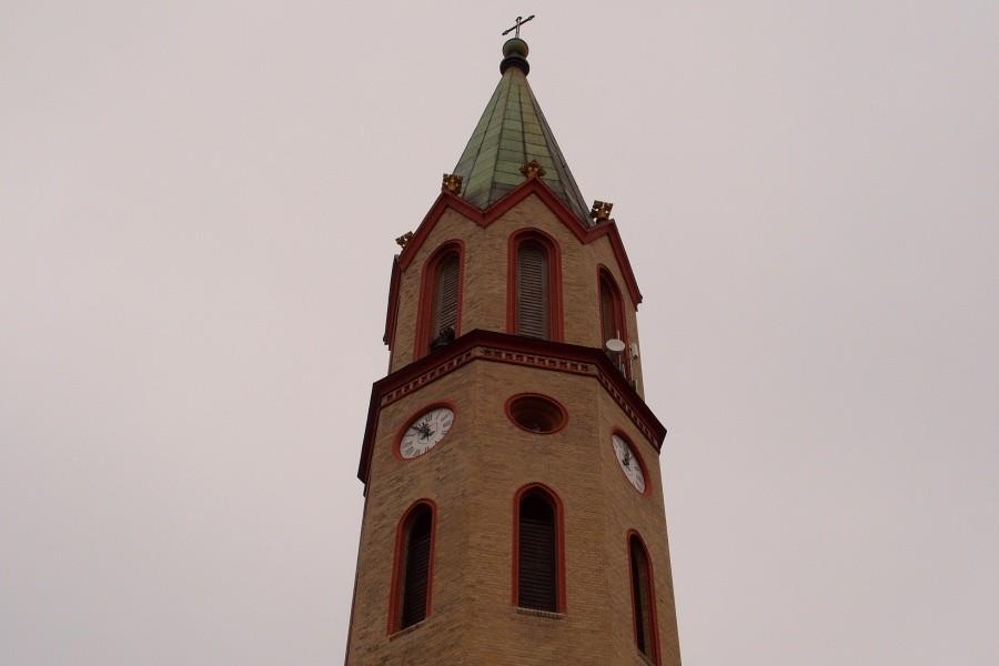 Słynny "ołówek"w Nowym Stawie
