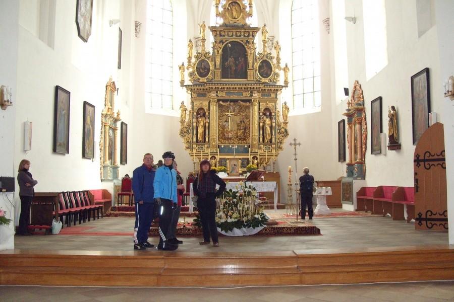 Zwiedzanie Kolegiaty Św. Mateusza w Nowym Stawie