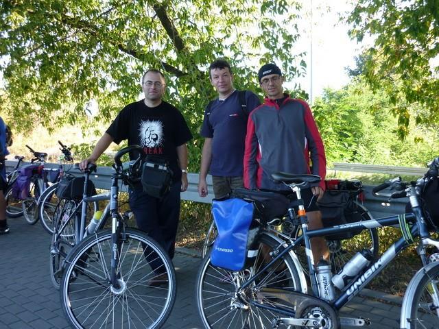 Maciej, Krzysiek i Jarek