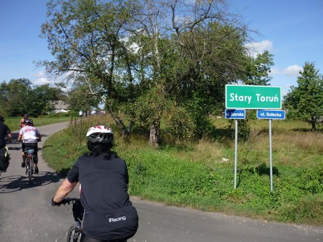 Dojeżdżamy do Starego Torunia