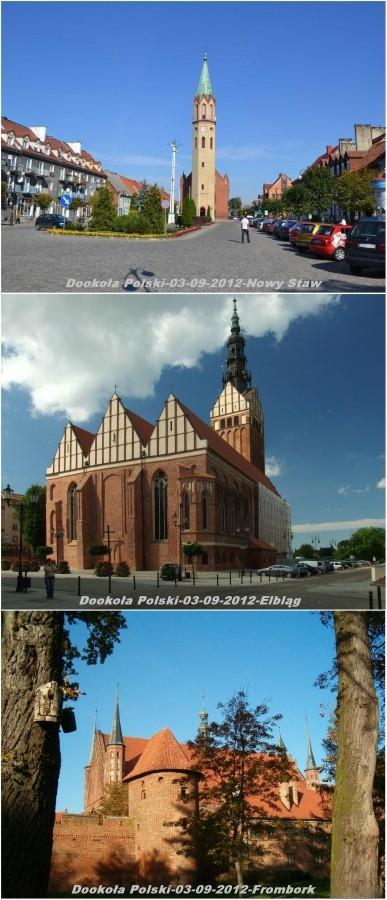 Wyprawa rowerowa dookoła Polski 2012. Składanka. Tczew-Nowy Staw-Elbląg-Frombork.