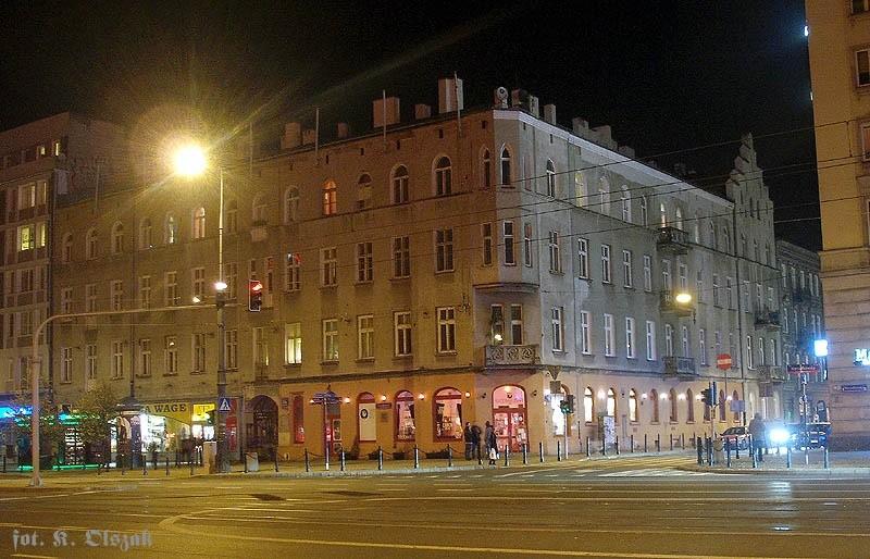 Dawny negotyk na rogu Wilczej i Marszałkowskiej