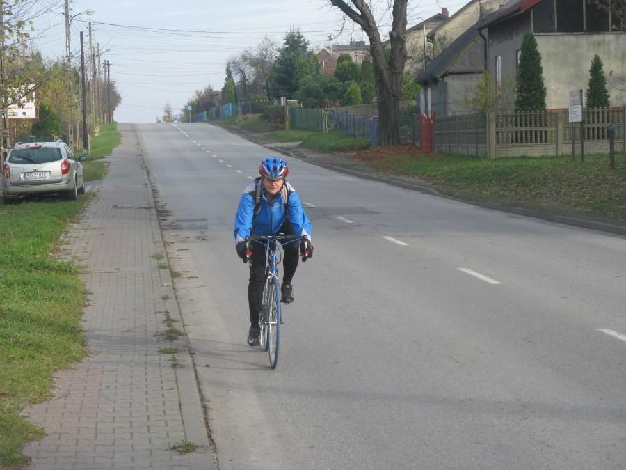 Kosma na szosówce, szosa pod Kosmą