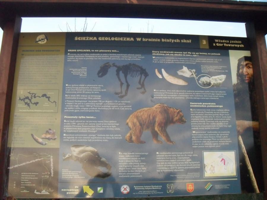 3 tablica a ścieżce geologicznej