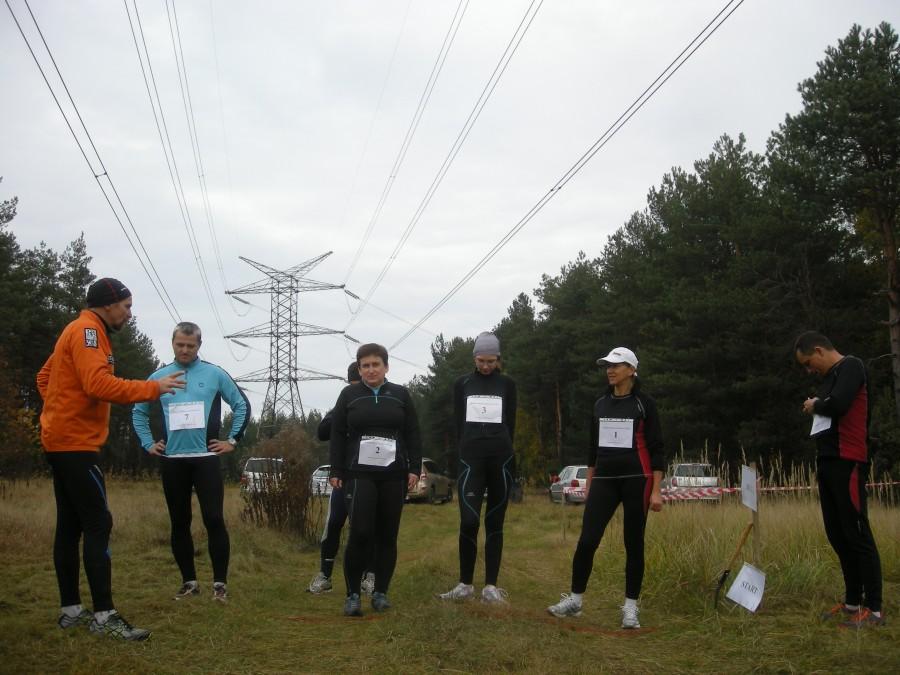 Jesienny Biatlon Biegowy 2012 - startuje pierwsza piątka.