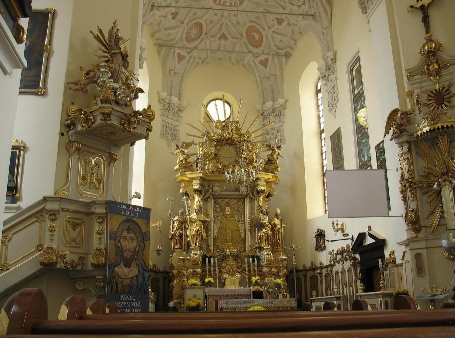 Kodeń – wnętrze Bazyliki św. Anny