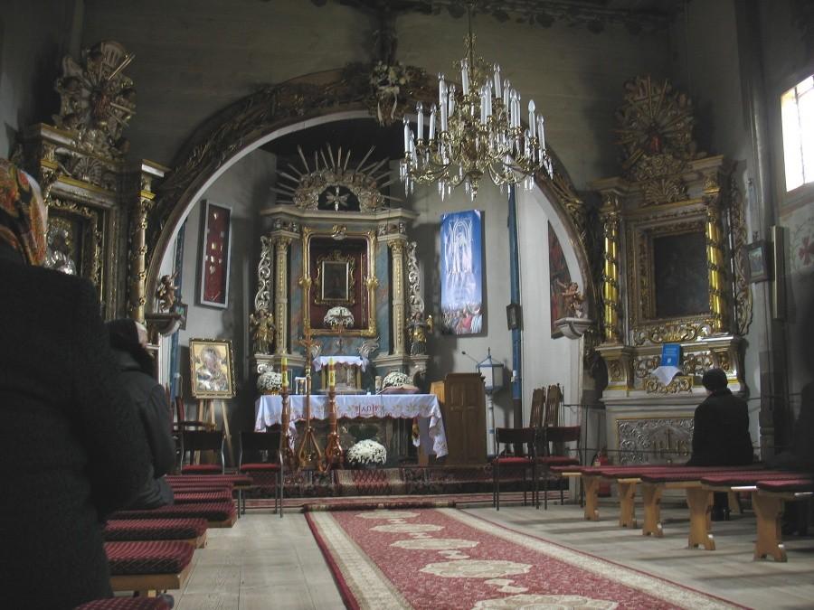 Hanna - wnętrze kościoła