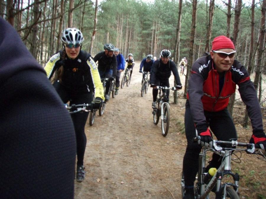 Z Młocin, co logiczne, pojechaliśmy do Kampinosu